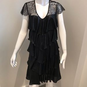 BCBG tiered dress